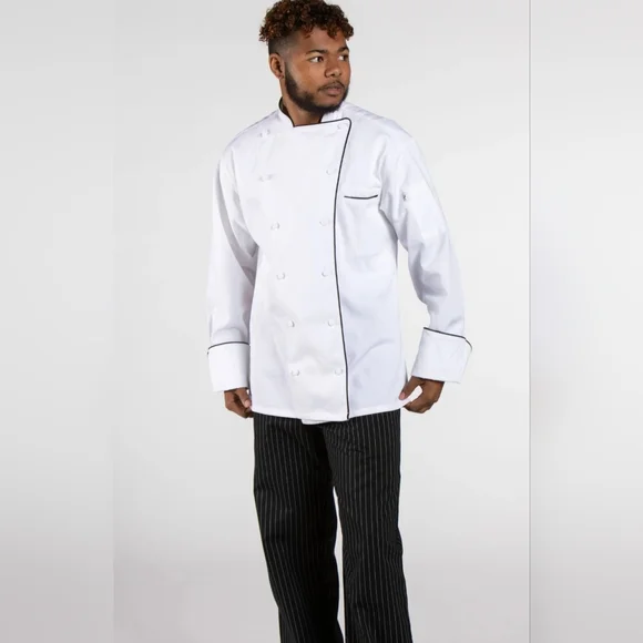 Murano Executive Chef Coat #0432 NWOT - Picture 1 of 5
